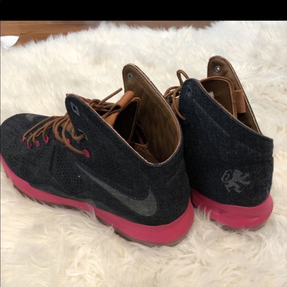 ⛔️sold⛔️Lebron X Ext Denim - Picture 3 of 6